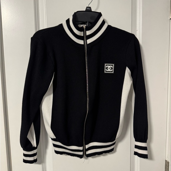 Jackets & Blazers - Coco Chanel Track Jacket Size Small